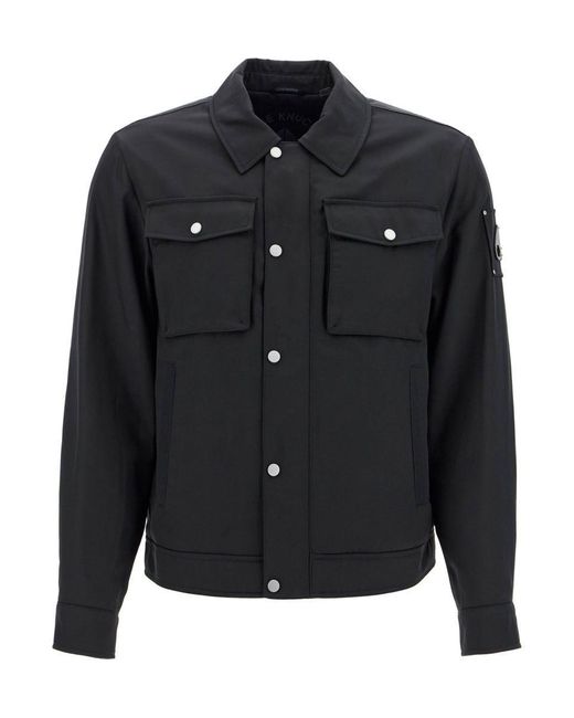 Moose Knuckles Black "Jacque Medium Weight Bl for men