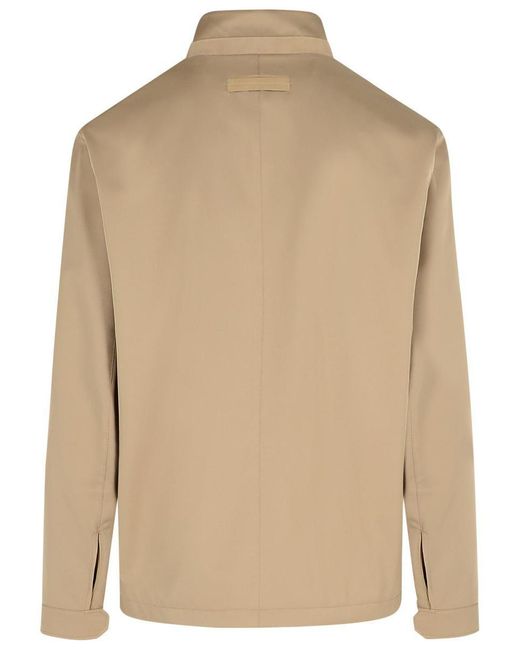 Zegna Natural Polyester Jacket for men