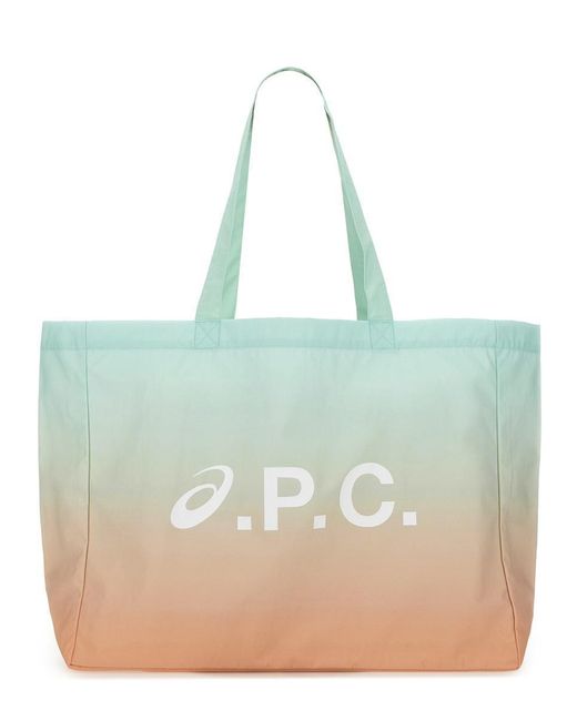 a.p.c. x asics Blue Shopping Bag "Diane" for men