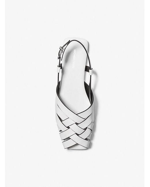 Michael Kors White Sandals