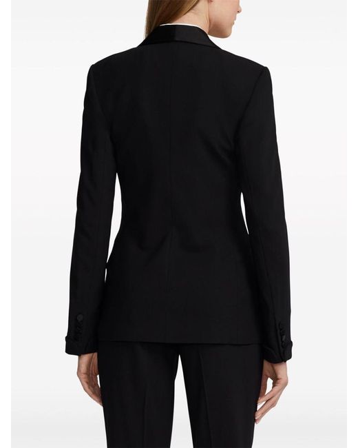 Ralph Lauren Black Tailored Mini Blazer For