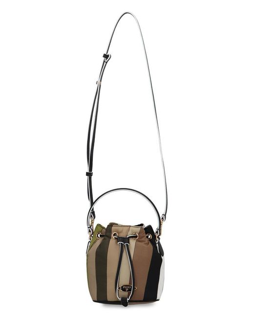 Emilio Pucci Black Yummy Bucket Bag