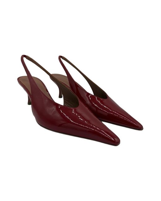 Aldo Castagna Purple Heel Sandals