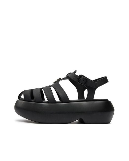 Love Moschino Black Sandals