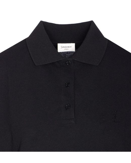 Saint Laurent Blue T-Shirts And Polos