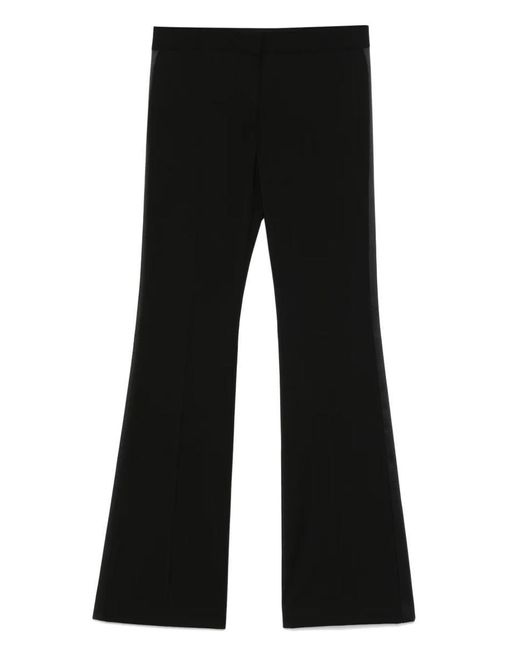 Moschino Black Virgin Wool Trousers