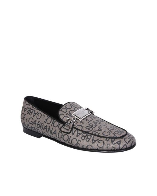 Dolce & Gabbana White Loafers for men