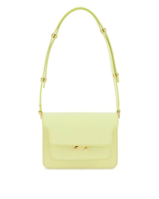 Marni Yellow Mini Trunk Bag