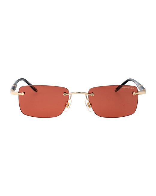 Montblanc Red Sunglasses for men