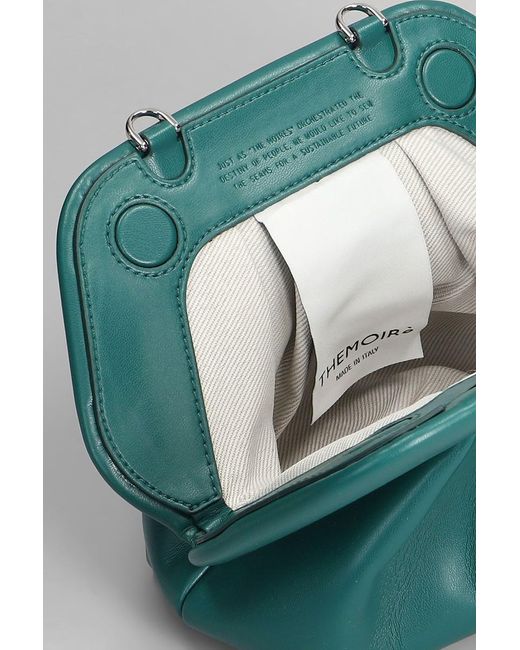 THEMOIRÈ Green Gea Vegan Fabric Clutch