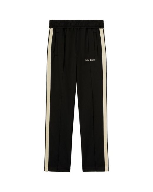 Palm Angels Black "Track" Pants With Logo for men