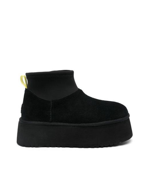 Ugg Black Stivaletto Classic Mini Dipper