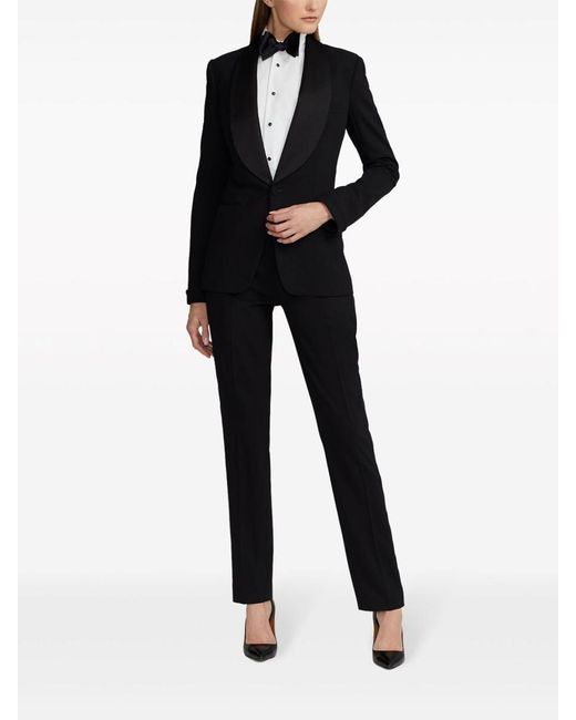 Ralph Lauren Black Tailored Mini Blazer For