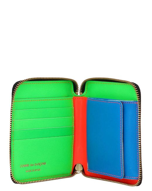 Comme des Garçons Orange 'Fluo Leather Line' Wallet