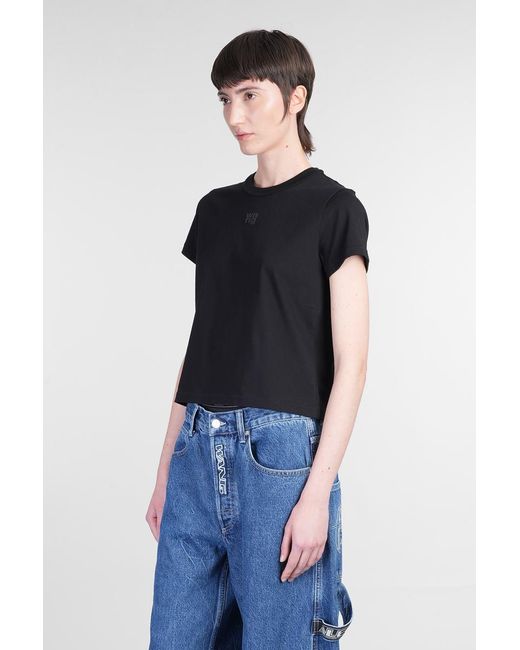 Alexander Wang Black T-Shirt