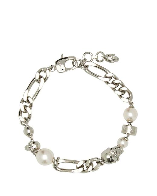 Alexander McQueen Metallic Bracelets for men