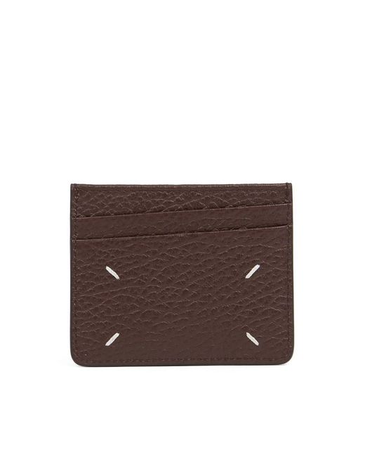 Maison Margiela Brown Calf Leather Bos Taurus Wallet