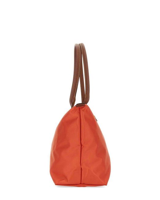 Longchamp Red "Le Pliage" Bag