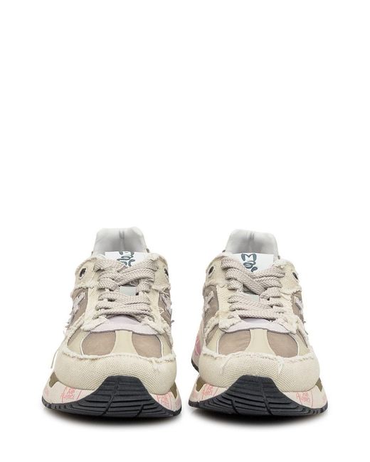 Premiata White Mased Shoe
