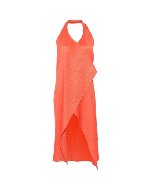 Pleats Please Issey Miyake Red Waistcoats