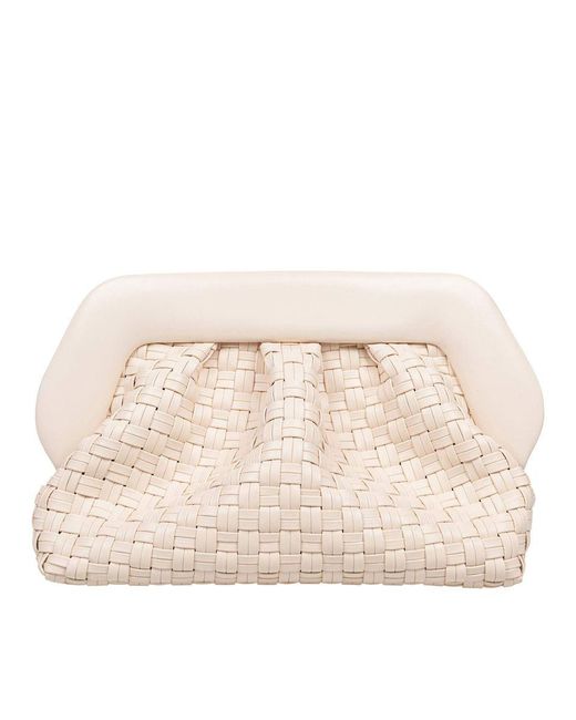 THEMOIRÈ Natural Vegan Pu Clutch Bag