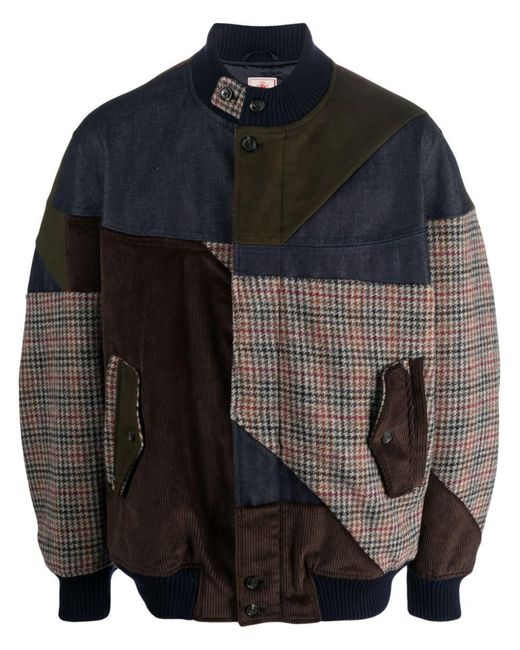 Baracuta Black Patchwork Jacket for men