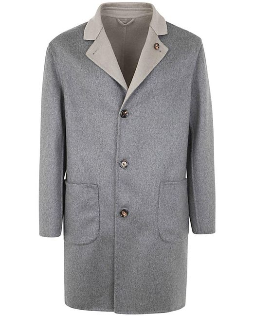 KIRED Gray Parana Reversible Coat for men