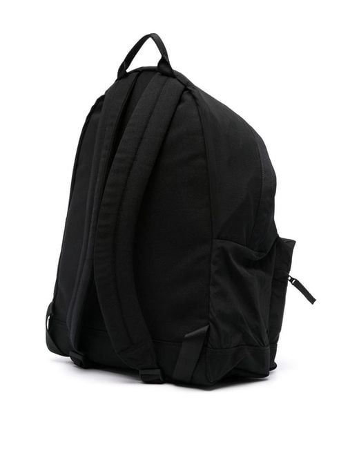 Stone Island Black Backpack for men