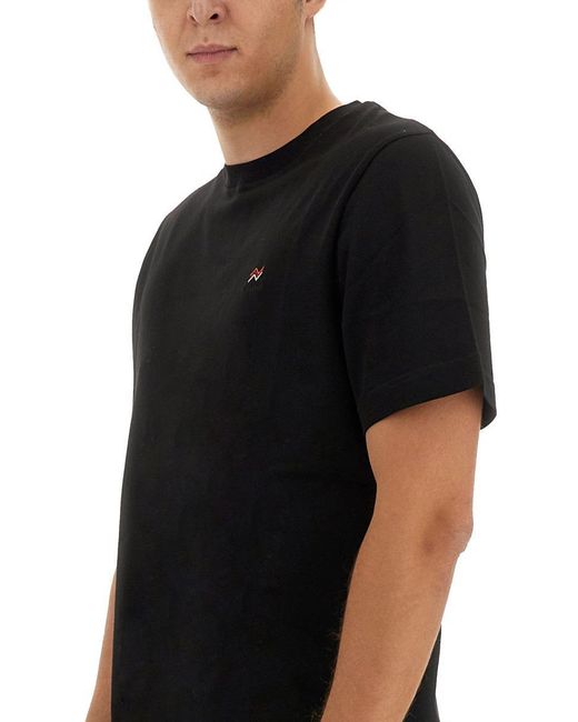 Missoni Black T-Shirt With Logo for men