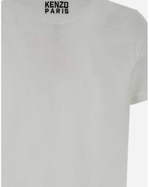 KENZO Gray Paris T-Shirts And Polos for men