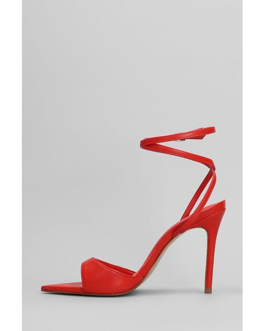 SCHUTZ SHOES Red Sandals