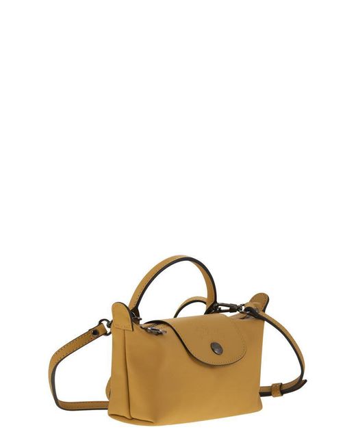 Longchamp Brown Le Pliage Xtra Xs