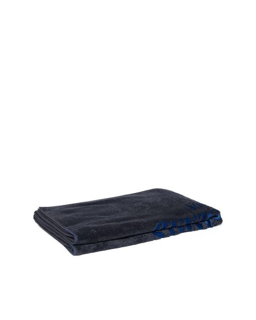 Stone Island Blue Beach Towels for men