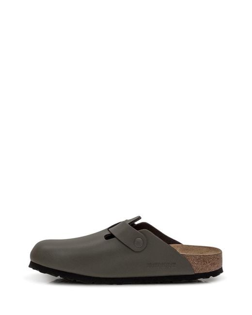 Birkenstock Gray Boston Sandalwood for men