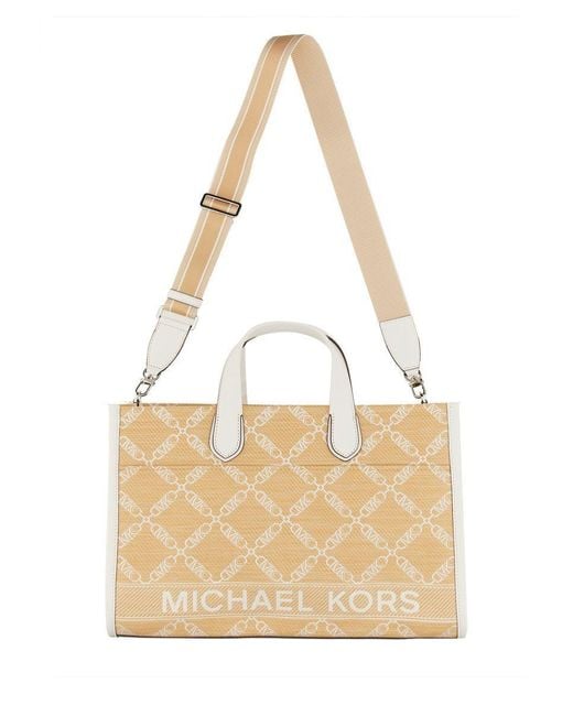 Michael Kors Natural Gigi Large Tote Bag