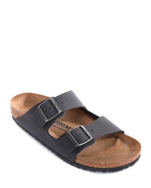 Birkenstock Gray "Arizona" Slippers for men