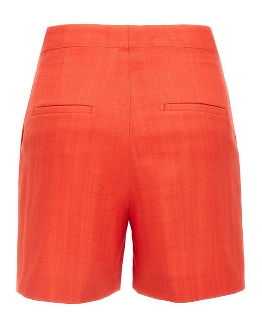 Tagliatore Red 'B-Elle' Shorts