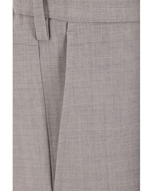 Eleventy Gray Trousers for men