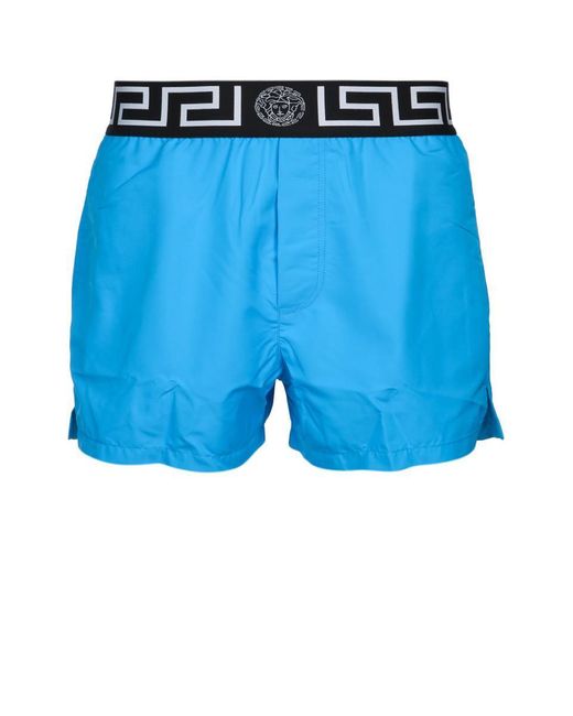 Versace Blue Swimsuits for men