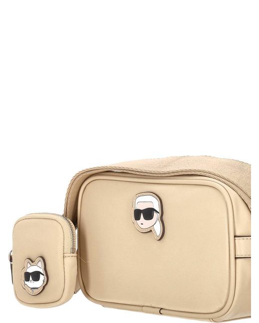 Karl Lagerfeld Bags in Natural | Lyst UK
