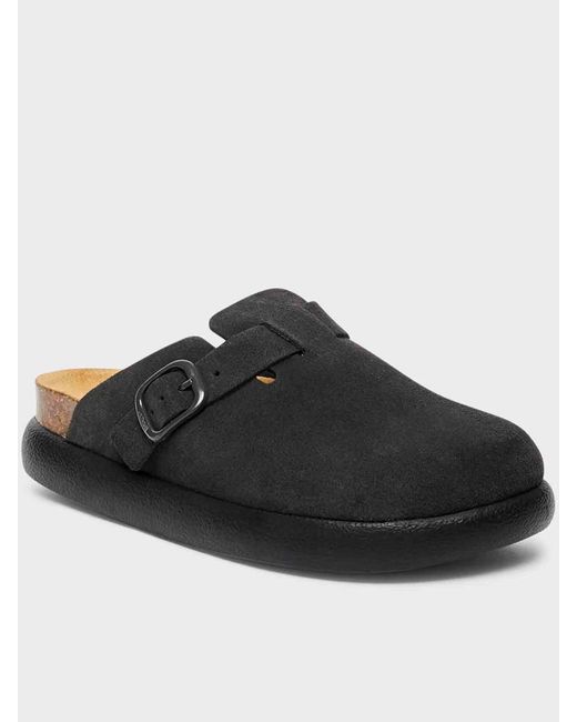 Scholl Black Fae Chunky Shoes