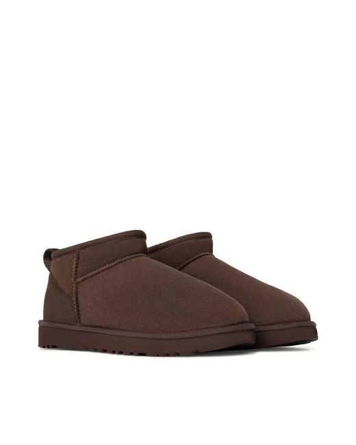 Ugg Brown Stivaletto Classic Ultra Mini Burnt Cedar