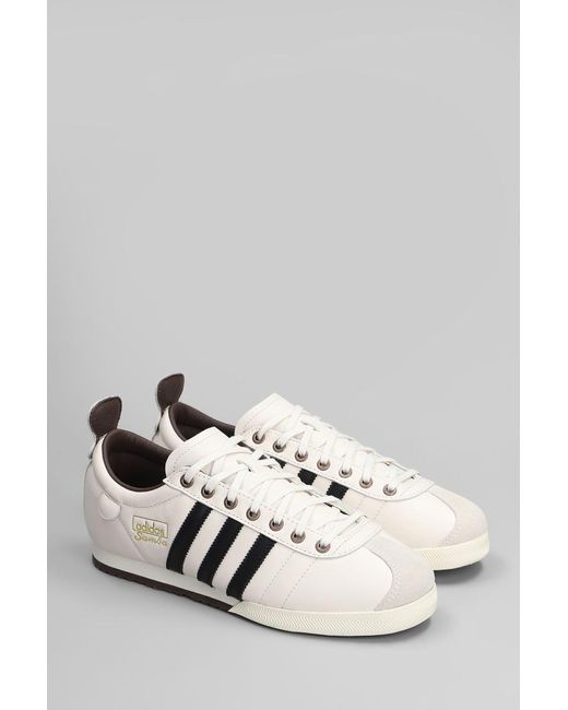 Adidas White Samba 62 Sneakers for men
