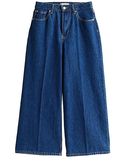 Tommy Hilfiger Blue Wide Leg