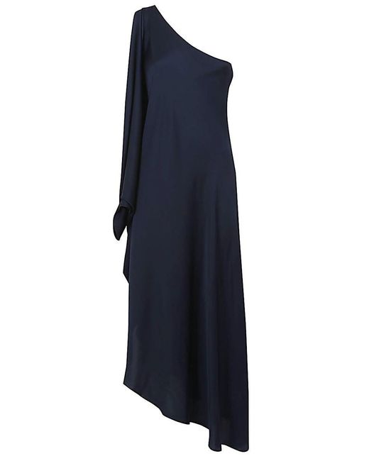 Nouvelle Silk95five Blue Ritz Silk Kaftan Dress