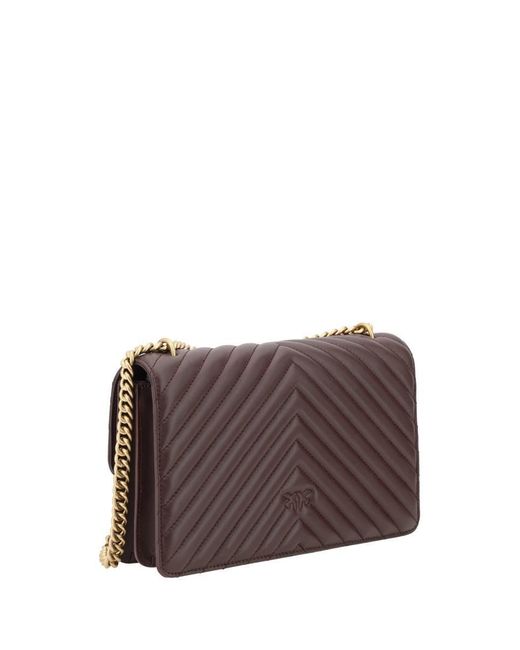 PINKO Brown Goatskin Handbag main image 1