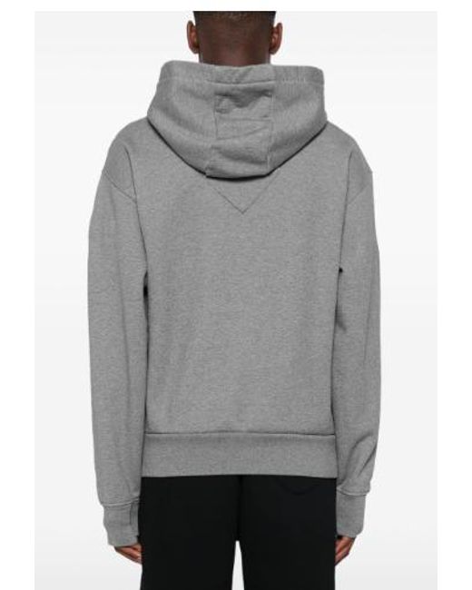 Canada Goose Gray Medium Cotton Hooded Sweatshirt for men