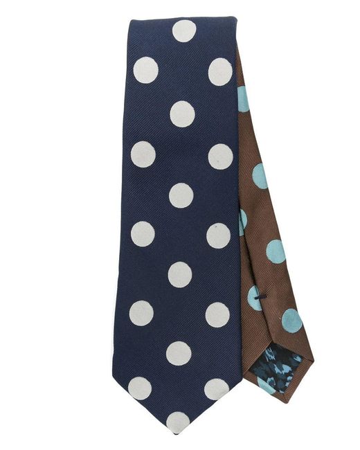 Paul Smith Blue Giant Spot Tie for men