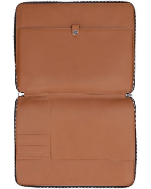 Bottega Veneta Gray Maxi Intreccio Briefcase for men