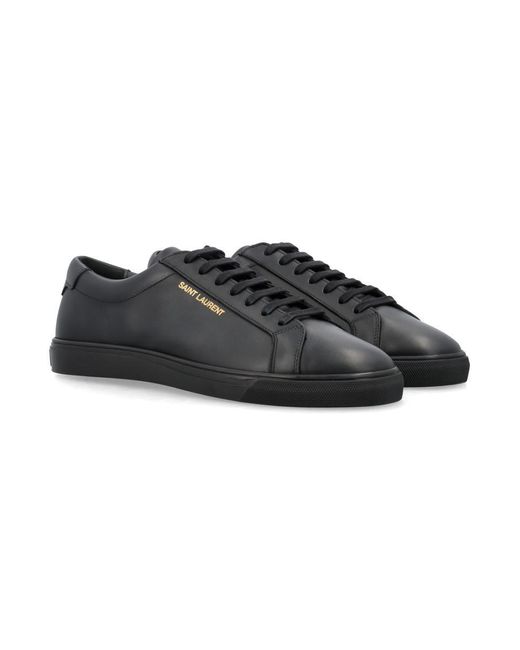 Saint Laurent Black Andy Sneakers for men